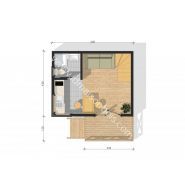 Bordeaux - studio de jardin - id maison bois - toit plat 37m2_1