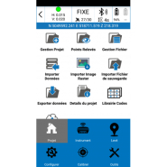 Carnet de terrain robuste et fiable Stonex Android avec appareil photo 8mp - S40_1