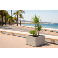 Jardinière carré en béton multi finitions_1