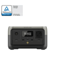 Kit station de charge portable 600w - 256wh ecoflow river 2 avec panneau solaire pliable 135w