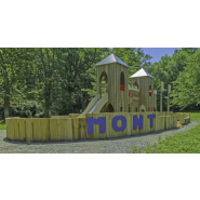 Structure multi-activités métallique forteresse - 1kasp0020-c - Ludoparc - 3 tours avec ossature inox, planchers à 150 cm_1