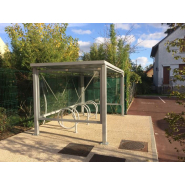 Support vélos et trottinettes VelSpir 3 - 3 à 4 places - gain de place, multi-usages, sécurisé, fabriqué en France_1