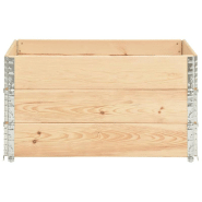 Vidaxl colliers de palette 3 pcs 50x100 cm bois de pin solide 310053_1