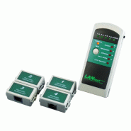 HOBBES LANtest Pro Kit Testeur réseau / câbles avec 4 unités Remote_1