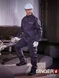Pantalon multi-risques ignifuge et retardateur de flammes - 99% coton et carbone - Certification OEKO-TEX®_1