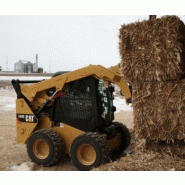 Chargeurs compacts rigides sur pneus caterpillar 242d_1