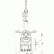Démonte pneus automatique 11'' à 26'' + 3ème bras_1