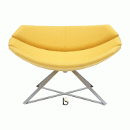 Fauteuil Radar - Softline - Felt Jaune 579_1