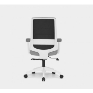 Fauteuil de bureau XT34 Blanc - Support Lombaire Réglable - Dossier Haut - Référence 6383 FR110_1