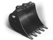 Godet standard - VTN Europe - pour terrassement, largeurs différentes, installation directe ou avec coupleur_1