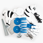 Jeu à ressort zèbre - Conforme EN1176 - Référence BT15038 - Ressort EIBACH et plastiques HDPE durables_1