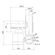 Ventilateur radial haute performance protégé contre les explosions