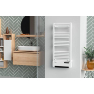 Sèche-serviette MILANO soufflant 1500W Blanc - Rointe - TMILN50B115_1