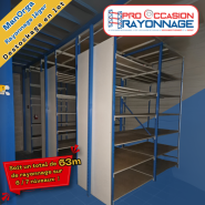 Rayonnage léger - 63 m -  ManOrga Flip_1