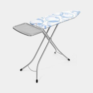Table à repasser taille B -124 x 38 cm, pour centrale vapeur - Bubbles avec housse PerfectFlow à trois couches_1