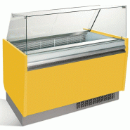 Vitrine de présentation glacier 10+10 bacs - ESTI Multicouleurs - Jaune_1