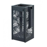 BELLA Corbeille anti-nuisibles 110L - à poser ou à fixer avec cendrier - Référence 59373_1