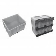 Caisse-palette en plastique Allibert Maxilog - 3 semelles - 1200x1000 mm - 500 kg - qualité alimentaire_1