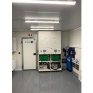 Enceinte climatique modulaire extérieure 100m³ - Modulopharm - pour projets pharmaceutiques avec caisson de traitement d'air dernière génération_1