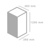 Totem modulable - meuble présentoir - jade plv - avec 5 cubes en carton_1