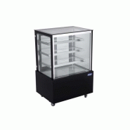 Vitrine réfrigérée droite noire 438 litres à 3 étagères WDG126HF Atosa_1