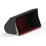 Seau - godets de déversement et grands volumes - Dalmasso - excavation de terre avec dents interchangeables_1