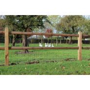 Windsor - clôture en bois pour chevaux - pin rouge norvégien durable - hauteur 1m20 à 1m30_1