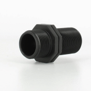 Mamelon Mâle/Mâle PP fileté 1