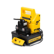 PUJ1400B - Pompe hydraulique électrique compacte 115V - Deux vitesses avec distributeur manuel 4/3 pour vérins double effet_1