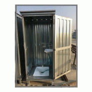 Toilette mobile raccordable - Box 1 - 97 x 91 x 120 cm - Sanilib_1