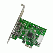 Adaptateur de Carte PCI Express FireWire 3 ports 2b 1a 1394 - Carte PCIe FireWire 800 / 400 1394 FW_1