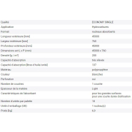 173868w - Rouleau DENSORB absorbants hydrocarbures hydrophobes, economy single light_1