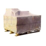 Film plat rétractable pour palette - transparent - polyéthylène basse densité - 150µ - Réf : 450603_1