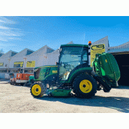 John Deere 2038R avec plateau de coupe et bas de ramassage_1