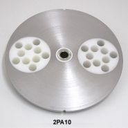 MH55 - Formeuse à steak haché Mainca - Machine avec plateau pour 3 mini-steaks de 55 mm de diamètre_1