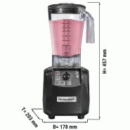 Mixeur haute performance HBH650 TEMPEST - 1,8 L - 880 W | Hamilton beach_1