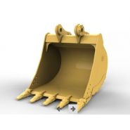 490-4018 godet d'excavation à usage normal avec lame de nivellement - caterpillar finance france - 800 mm (31 in) - poids 647 kg_1