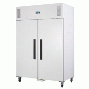 Armoire réfrigérée négative GN double porte blanche Série G 1200L CD616 Polar_1