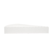 Boite 1 part de pizza The Pack carton nano micro blanc 18x23x3cm - par 500_1