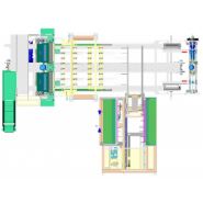 Cloueuse de finition pour machines à palettes - Platon - Poids : 5500 kg - Puissance électrique : 23,75 KW_1