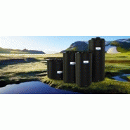 Cuve à eau 22000 litres avec vanne dn50