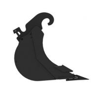 Godet d'excavation-mini-pelle - caterpillar finance france - 500 mm (20 in) - poids 58 kg_1