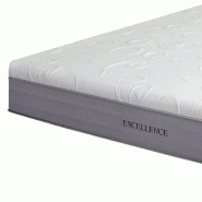 Matelas roulé mémoire de forme Platinium 90x200 cm - Épaisseur 25 cm - Soutien ferme et accueil moelleux_1