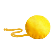 Sac shopping pliable coloré en polyester 190T - jaune - 25g_1