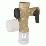 Groupe de sécurité en laiton pour chauffe-eau - Vertical mural - Pression tarée à 7 bars_1