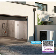 Pompe à chaleur air-eau monobloc pour maisons neuves - Alfea Extensa M - chauffage, eau chaude et rafraîchissement_1