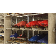 Rayonnage dynamique à rouleaux OHRA - capacité jusqu'à 10 palettes en profondeur_1