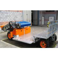 Récolteuse de légumes automotrice 8200 Herbex - Ortomec SRL - largeur de tête 130 à 180 cm_1