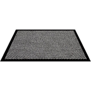 Tapis d'accueil gris 60x80cm - absorbant pour tout type de trafic normal_1