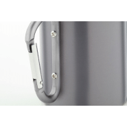 Mug thermos - double paroi en acier inoxydable recyclé - poignée mousqueton en aluminium recyclé - 300 ml_1
